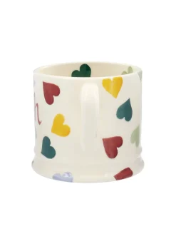 Personalised Polka Hearts Small Mug