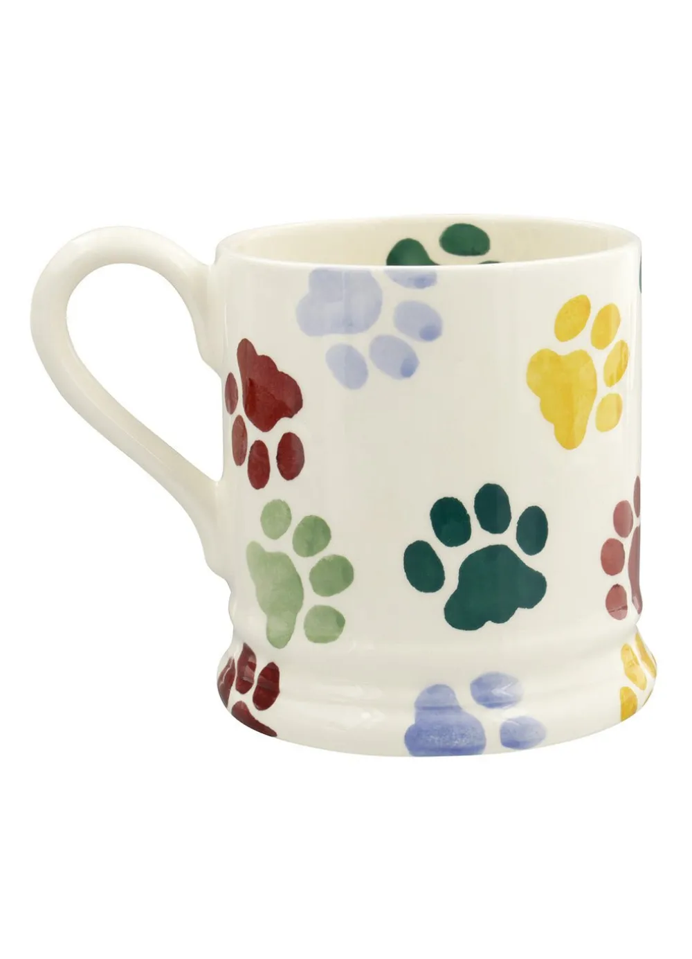 Personalised Polka Paws 1/2 Pint Mug