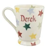 Personalised Polka Star Cocoa Mug