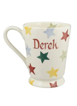 Personalised Polka Star Cocoa Mug