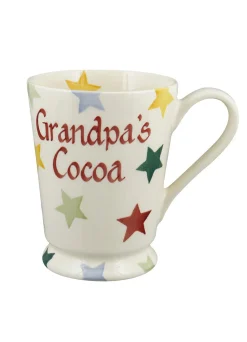 Personalised Polka Star Cocoa Mug