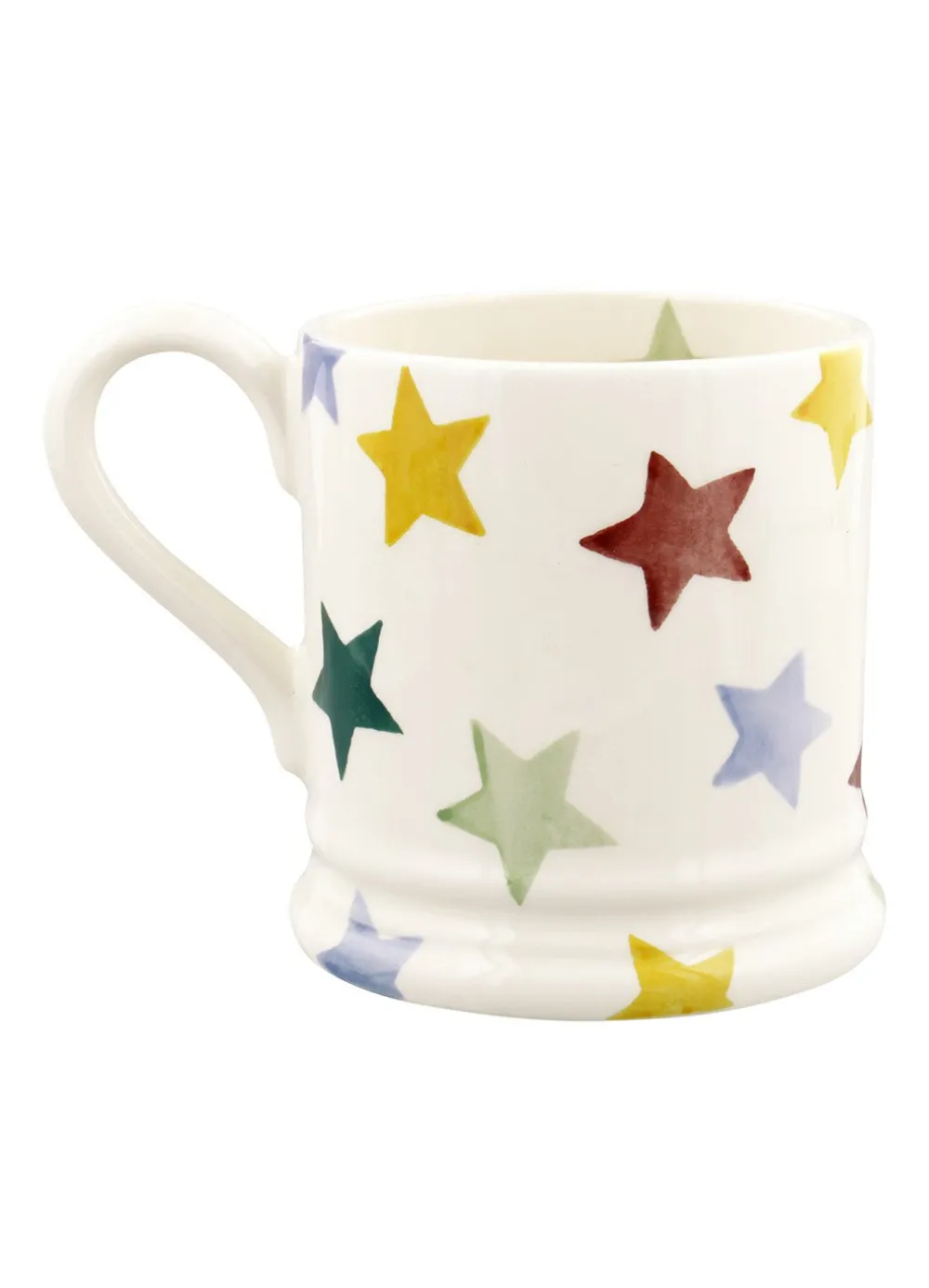 Personalised Polka Star 1/2 Pint Mug