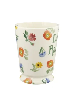 Personalised Poppies & Pinks Cocoa Mug