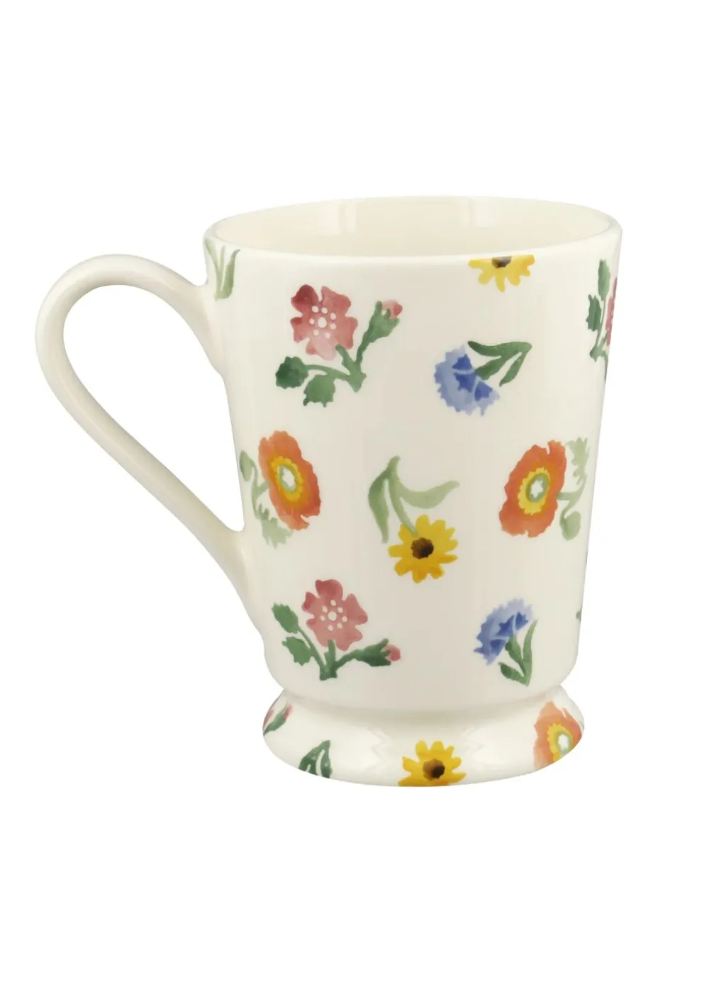 Personalised Poppies & Pinks Cocoa Mug