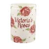 Personalised Rose & Bee Medium Vase