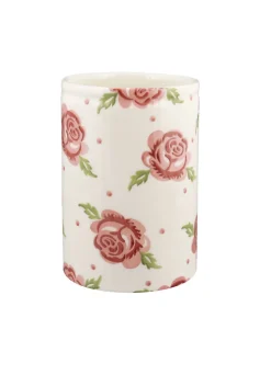 Personalised Rose & Bee Medium Vase