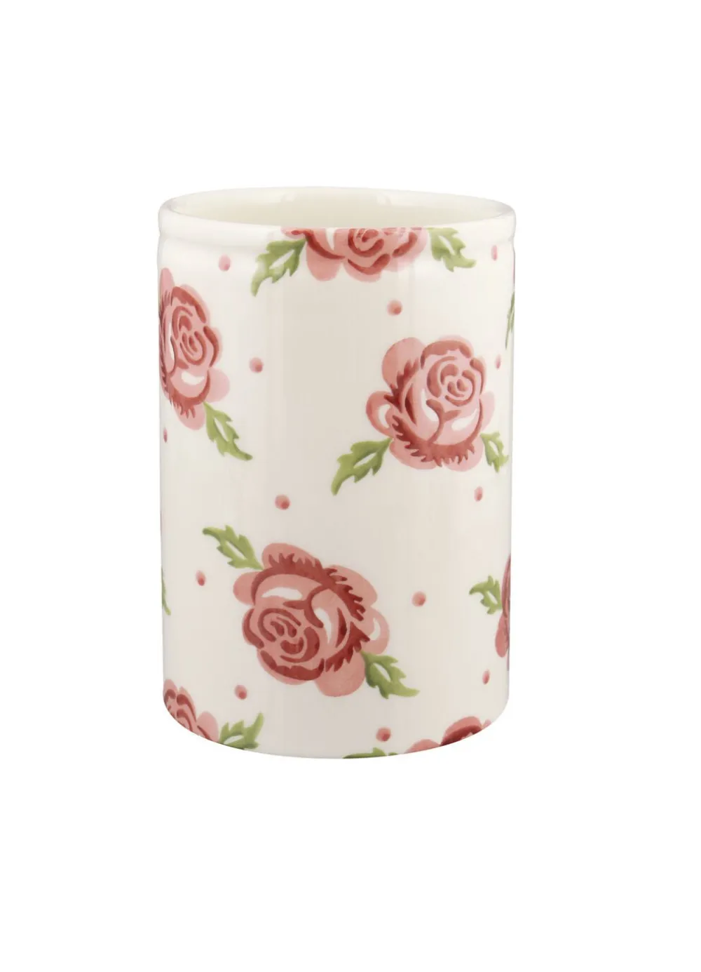 Personalised Rose & Bee Medium Vase