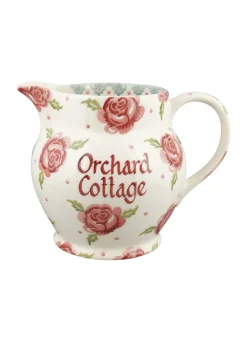 Personalised Rose & Bee 3 Pint Jug