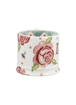 Personalised Rose & Bee Small Mug
