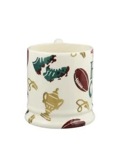 Personalised Rugby 1/2 Pint Mug