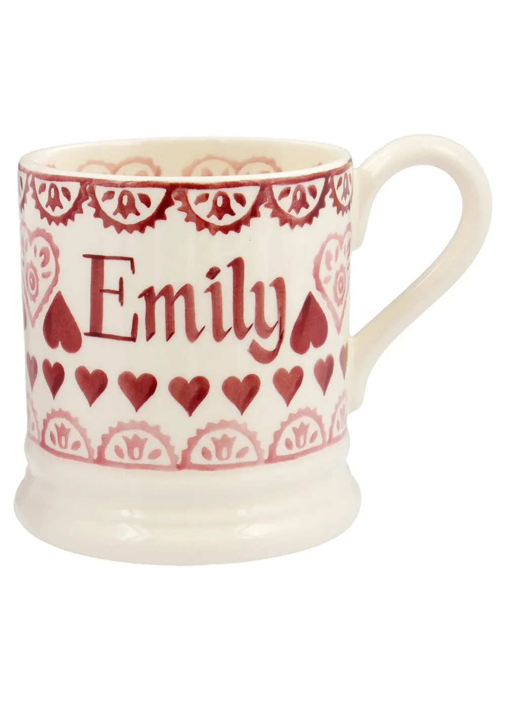 Personalised Sampler 1/2 Pint Mug