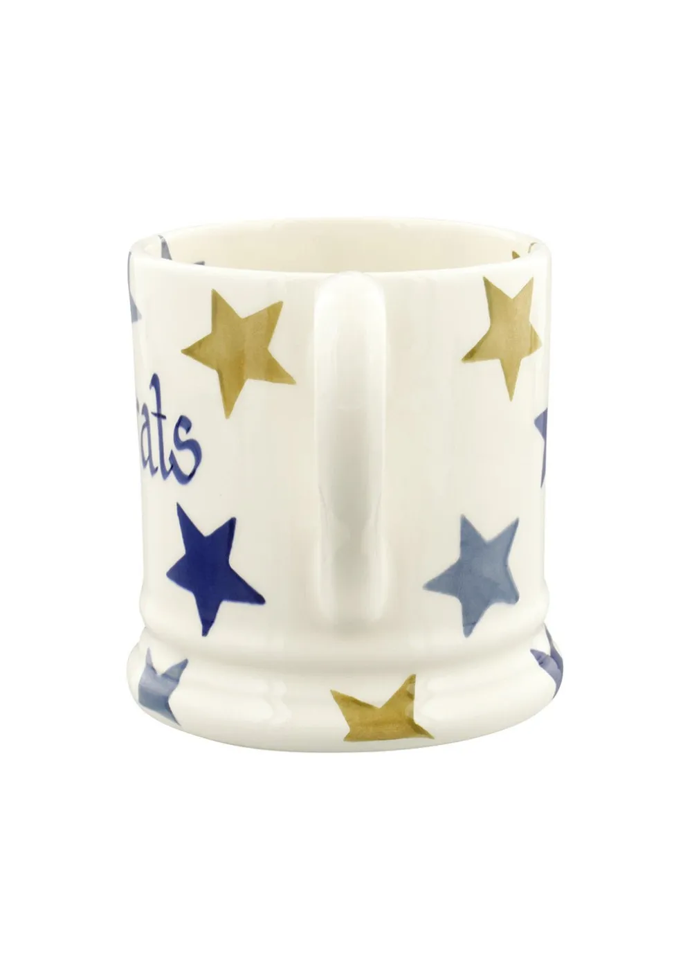 Personalised Stormy Stars 1/2 Pint Mug