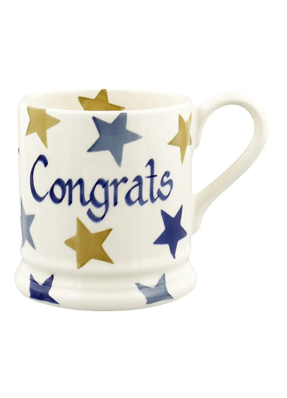 Personalised Stormy Stars 1/2 Pint Mug