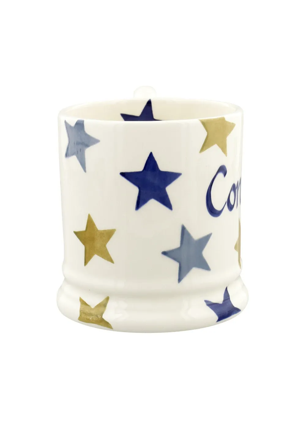 Personalised Stormy Stars 1/2 Pint Mug