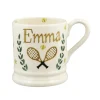 Personalised Tennis 1/2 Pint Mug