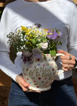 Personalised Wedding Confetti 3 Pint Jug