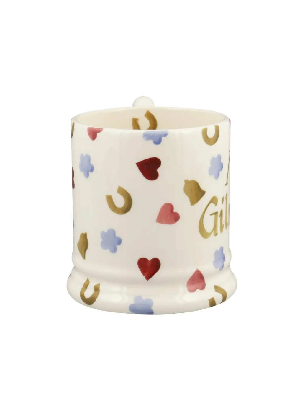 Personalised Wedding Confetti 1/2 Pint Mug