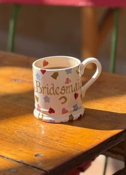 Personalised Wedding Confetti 1/2 Pint Mug