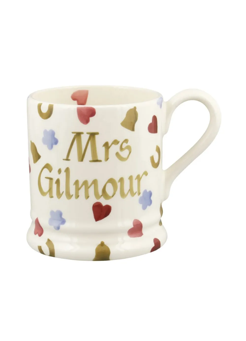 Personalised Wedding Confetti 1/2 Pint Mug