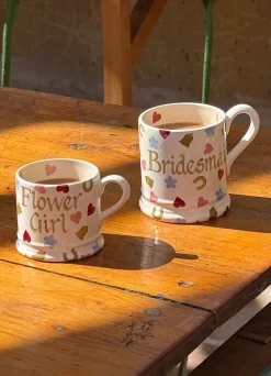 Personalised Wedding Confetti 1/2 Pint Mug