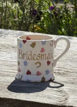 Personalised Wedding Confetti 1/2 Pint Mug