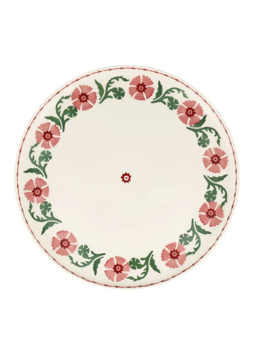 Pink Carnation Large Cake Stand