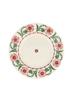 Pink Carnation Medium Dinner Plate, 8.5 Inch