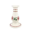 Pink Carnation Small Candlestick