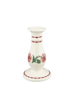 Pink Carnation Small Candlestick