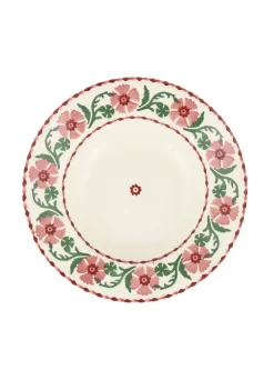 Pink Carnation Soup Plate