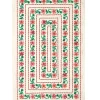 Pink Carnation Tea Towel