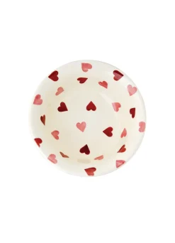 Pink Hearts Cereal Bowl