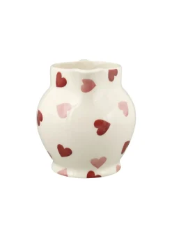 Pink Hearts 1/2 Pint Jug