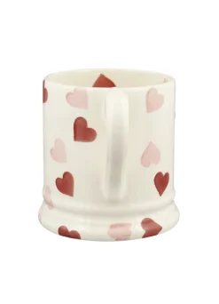 Pink Hearts 1/2 Pint Mug