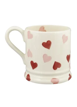 Pink Hearts 1/2 Pint Mug