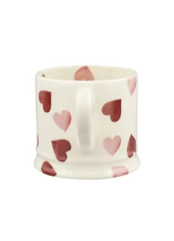 Pink Hearts Small Mug