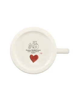 Pink Hearts Small Mug