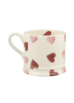 Pink Hearts Small Mug