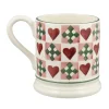 Pink Quilts 1/2 Pint Mug