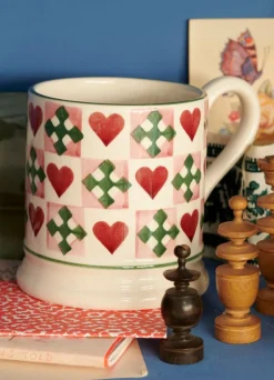 Pink Quilts 1/2 Pint Mug