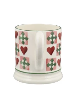 Pink Quilts 1/2 Pint Mug