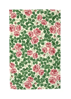 Pink Roses Tea Towel