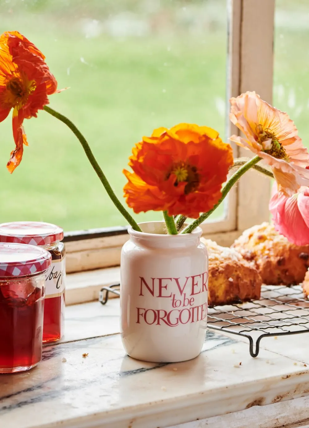 Pink Toast Medium Jam Jar