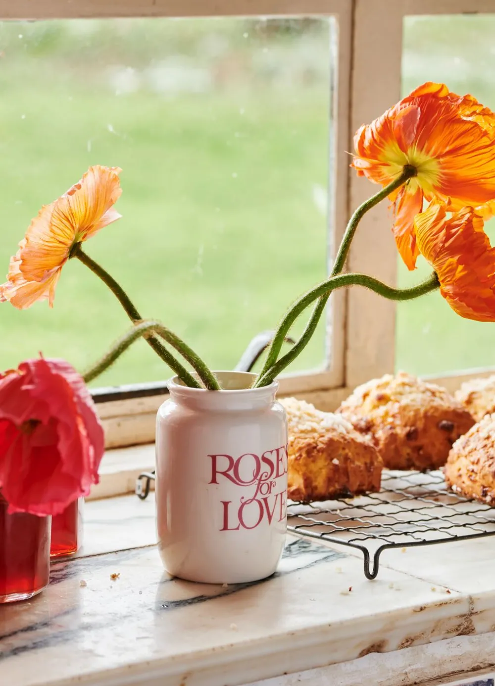 Pink Toast Medium Jam Jar