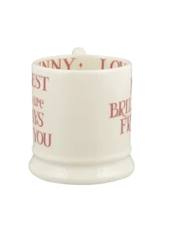 Pink Toast My Brilliant Friend 1/2 Pint Mug