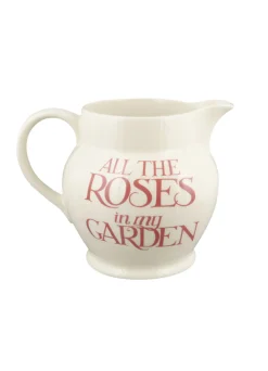 Pink Toast Roses For Love & Friendship 3 Pint Jug