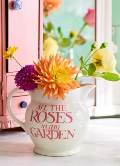 Pink Toast Roses For Love & Friendship 3 Pint Jug