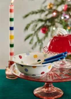 Polka Dot Cereal Bowl