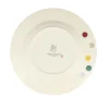 Polka Dot Medium Dinner Plate, 8.5 Inch