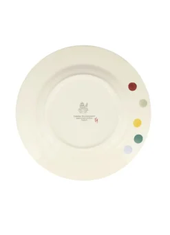 Polka Dot Medium Dinner Plate, 8.5 Inch